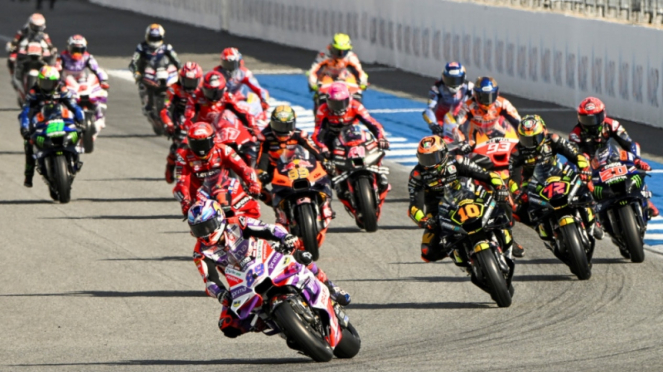 Jorge Martin memimpin sprint race MotoGP Thailand 2023