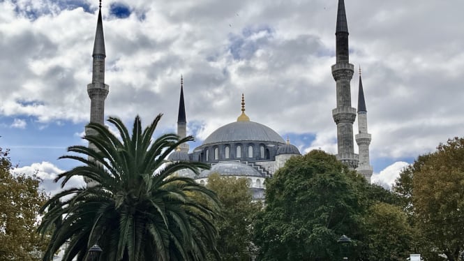 Blue Mosque di Istanbul, Turki.