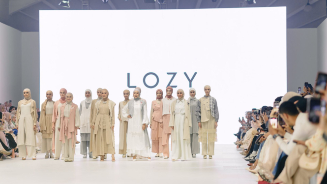 Lozyhijab di Jakarta Fashion Week (JFW) 2024
