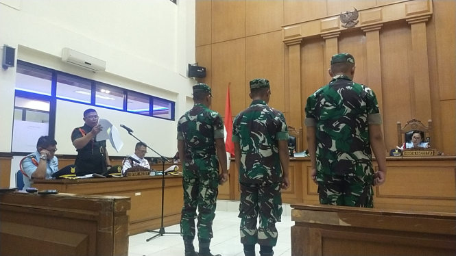 VIVA Militer: Oditur Militer membacakan dakwaan kasus penculikan Imam Masykur
