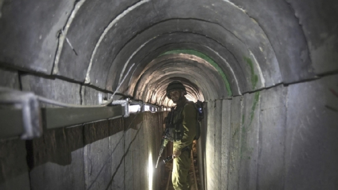 Tentara Israel Masuk Terowongan Hamas