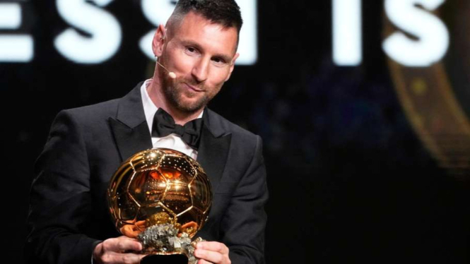 Lionel Messi sabet Ballon d Or 2023