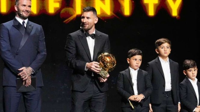Lionel Messi sabet Ballon d Or 2023