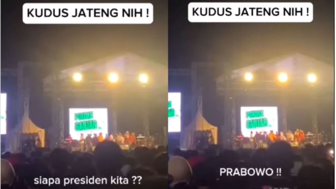 Konser Ganjar Pranowo di Kudus