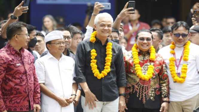 Bacapres Ganjar Pranowo di Bali.