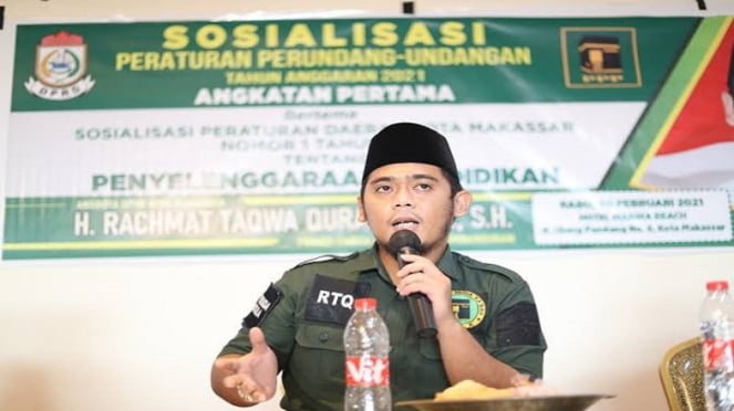 Anggota DPRD Kota Makassar dari PPP Rachmat Taqwa Quraisy