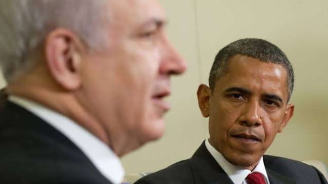 Barack Obama dan Benjamin Netanyahu