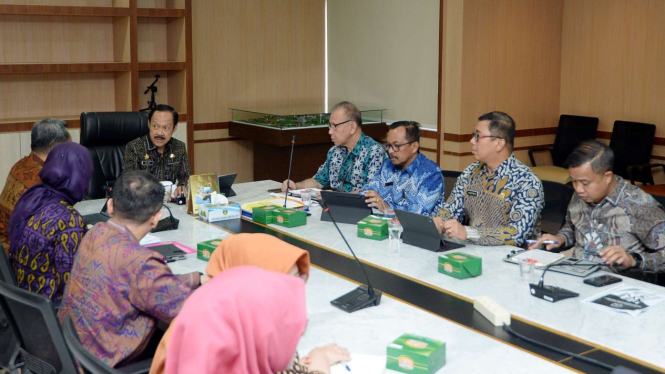 Rapat persiapan Penyelenggaraan Aquabike Jetski World Championship di Danau Toba