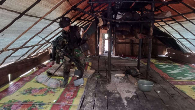 Satgas TNI-Polri menduduki markas KKB di Yahukimo, Papua