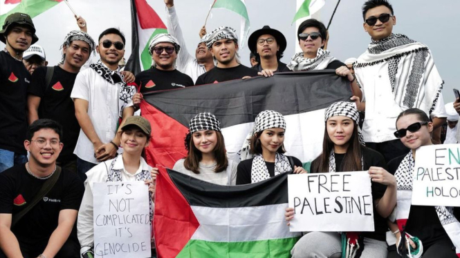 Thoriq, Atta Halilintar, Aaliyah Massaid dan Mereka yang Mendukung Palestina