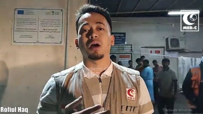 Relawan MER-C Indonesia Mencium Wangi dari Jenazah Warga Gaza Palestina
