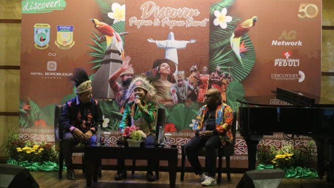 Agenda Discover Papua and Papua Barat at Hotel Borobudur Jakarta resmi dibuka