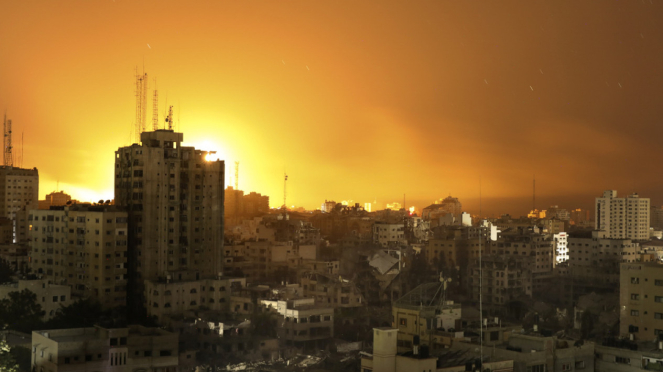 Israel atacó una vez más la Gaza palestina