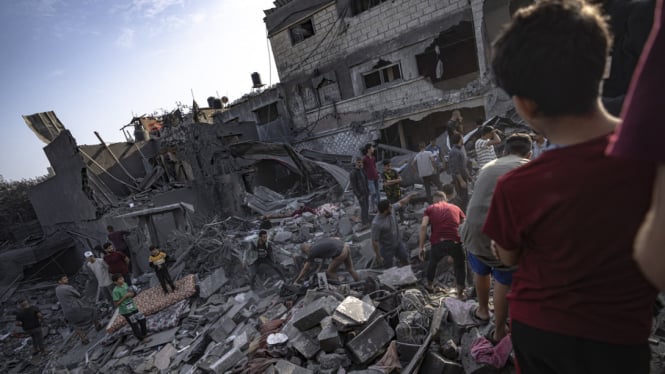 Israel Kembali Serang Gaza Palestina