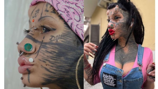 Wanita 22 tahun yang operasi diri agar mirip kucing