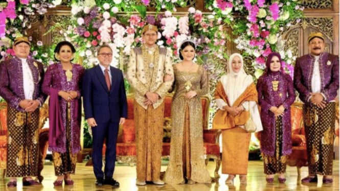 Potret resepsi pernikahan anak Panglima TNI Laksamana Yudo Margono
