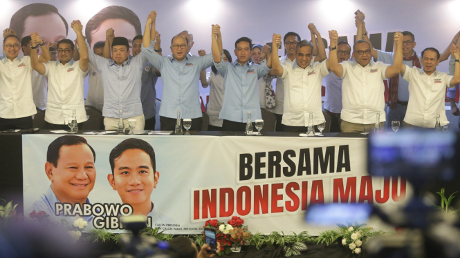Pengumuman Tim Kampanye Nasional (TKN_ Pemenangan Prabowo-Gibran