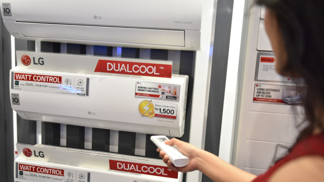 AC LG Dualcool New Eco.