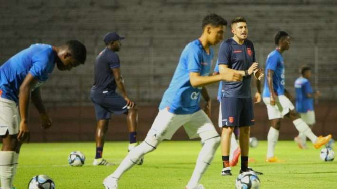 Latihan Timnas Ekuador jelang hadapi Timnas Indonesia U-17 di Piala Dunia U-17