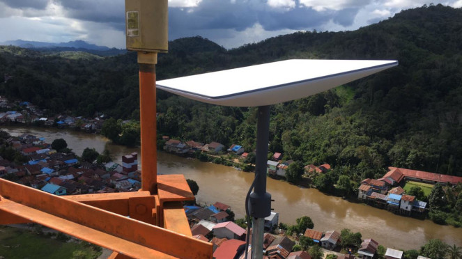 Menara Telkomsat.