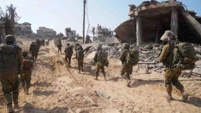VIVA Militer: Serangan artileri militer Israel ke Gaza, Palestina