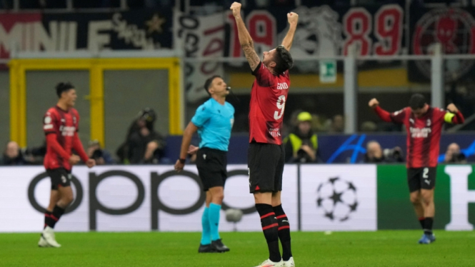 Penyerang AC Milan, Olivier Giroud