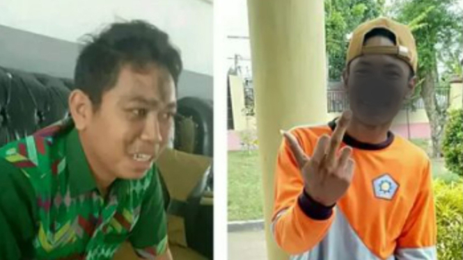 Sosok Sofian guru SMKN 1 Woha Kabupaten Bima yang dipukul murid