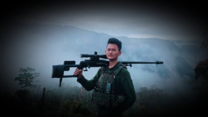 VIVA Militer: Pratu Ari Supriadi, Pasukan Tengkorak 305 Kostrad TNI.