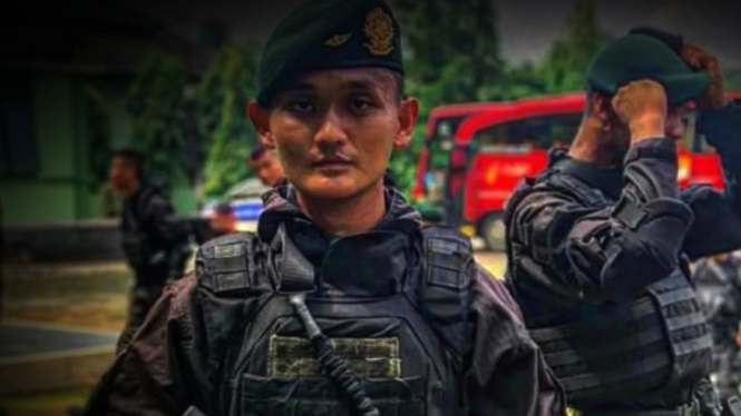 VIVA Milter: Pratu Ari Yonif  305/Tengkorak, Kostrad TNI.