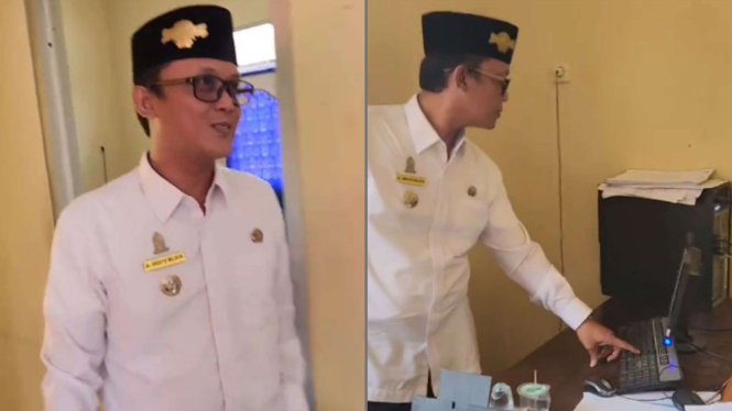 Wakil Bupati Lampung Tengah Sidak di Kantor Kecamatan Pubian