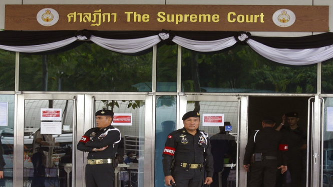 Ilustrasi pengadilan di Thailand