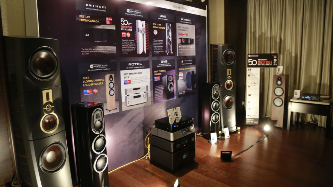 Perangkat audio kelas premium akan ditampilkan di pameran IHEAC Audio Video Show