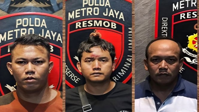 Ketiga pelaku pembunuhan pegawat MRT yang mayatnya dibuang di BKT ditangkap
