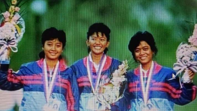 3 srikandi merebut medali pertama Indonesia di Olimpiade