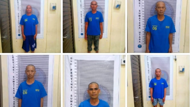 Para tahanan BNNP Sumut kabur dari sel penjara