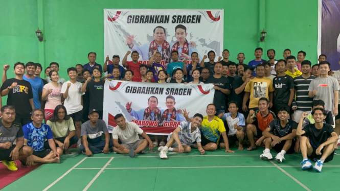 Anak Muda di Sragen Deklarasi Dukung Prabowo-Gibran 