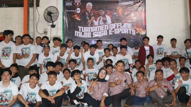 Relawan Pendukung Ganjar, KawanJuang GP, Bikin Turnamen E-Sport