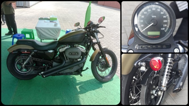 Lelang moge Harley-Davidson Nightster 2008