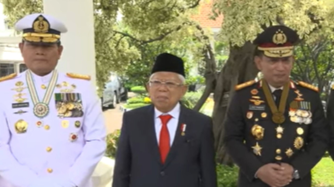 Laksamana Yudo Margono, Maruf Amin dan Kapolri Jenderal Listyo Sigit Prabowo