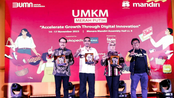 Bank Mandiri gelar UMKM Merah Putih