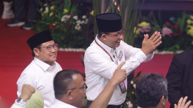 Pasangan capres-cawapres nomor urut 1 Anies-Muhaimin
