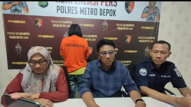 Wakil Kasat Reskrim Polres Metro Depok, AKP Markus Simaremare