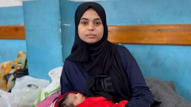 Kefaia Abu Asser Ibu di Gaza yang Melahirkan Anak Tanpa Obat Pereda Nyeri