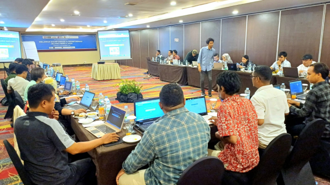 AMSI Gelar Pelatihan Cek Fakta Jelang Pemilu 2024 di Makassar, Sulawesi Selatan