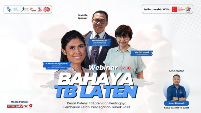 Webinar Bahaya TB Laten serta Pentingnya Terapi Pencegahan Tuberkulosis