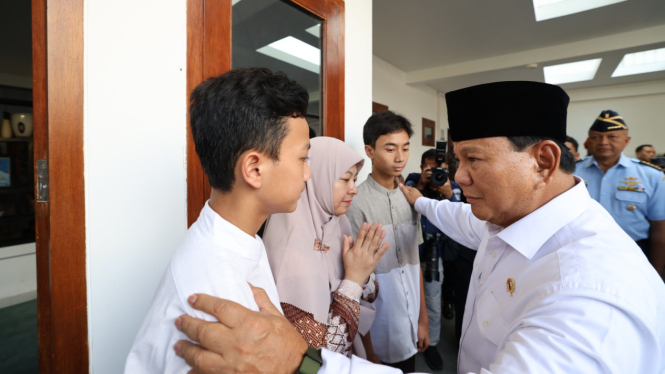 Menteri Pertahanan RI (Menhan RI), Prabowo Subianto