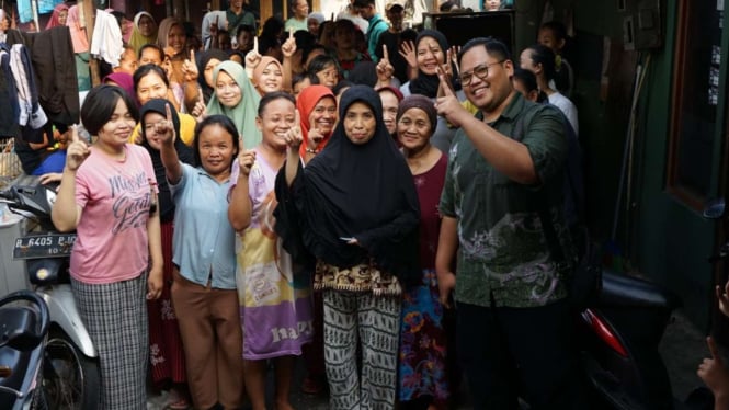Relawan Sintawati di Jakarta Selatan