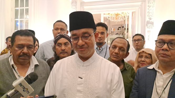 Calon Presiden Anies Baswedan di Mujadalah Kiai Kampung.