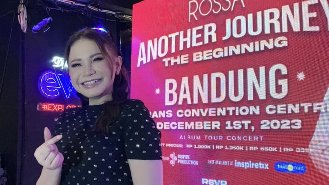 Rossa gelar konser solo Another Journey The Beginning di Bandung
