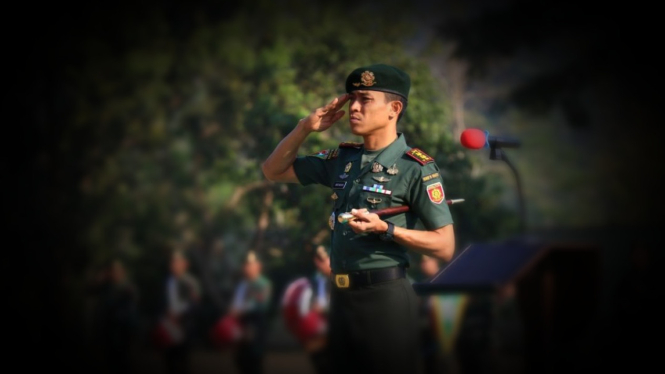 VIVA Militer: Letnan Kolonel Inf Rinto Wijaya.